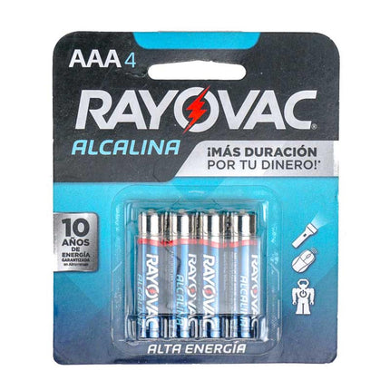 BATERIA AAA RAYOVAC 1X4