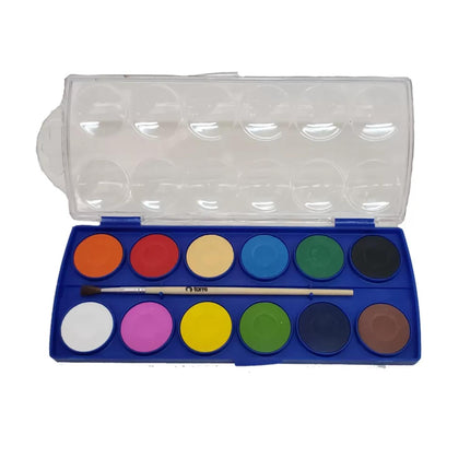ACUARELAS 12 COLORES