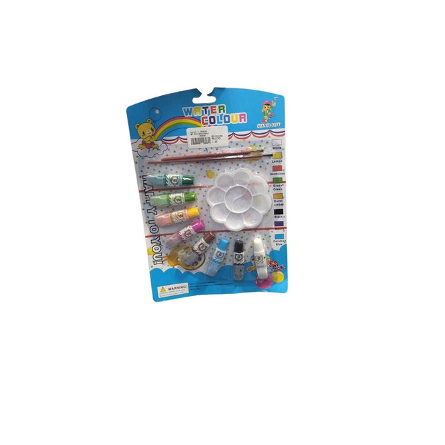 SET 8 COLORES D/AGUA