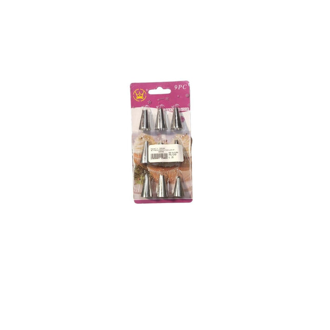 SET PUNTA D/MANGA PASTELERA 9PZS