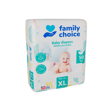PAÑAL XG 1X6X50 FAMILYS CHOICE