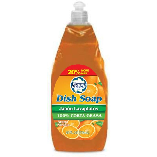 JABON LIQUIDO P/LOZA  NARANJA  414 ML.
