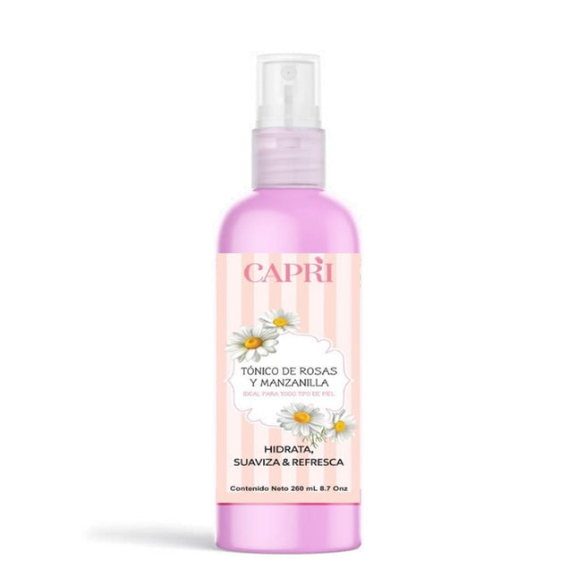AGUA D/ROSAS CON MANZANILLA 260ML.