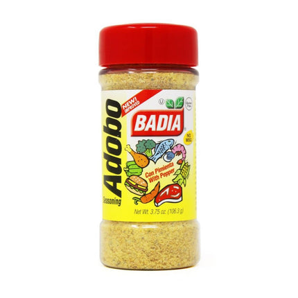BADIA ADOBO CON PIMIENTA 12X3.75 OZ B-ST