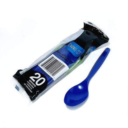 FLEXIPAK CUCHARA AZUL 100X20 UNID