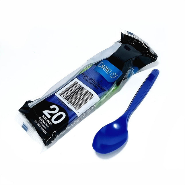 FLEXIPAK CUCHARA AZUL 100X20 UNID