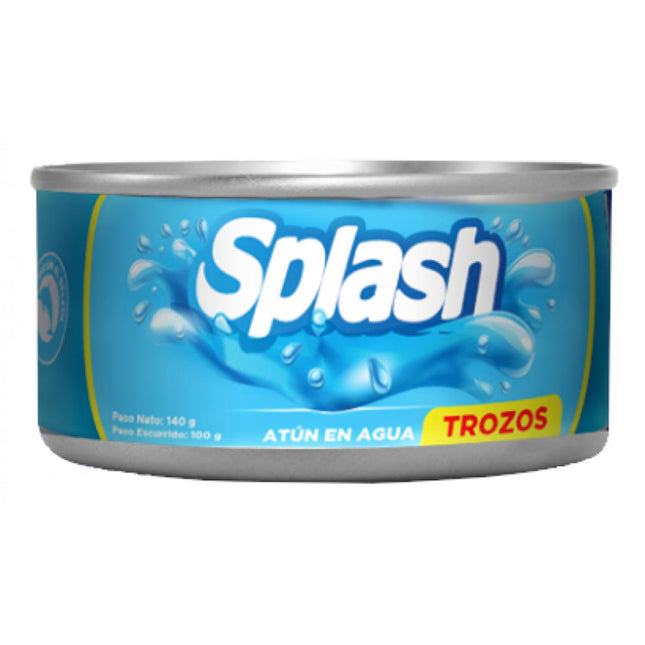 ATUN SPLASH TROCITOS AGUA 140G
