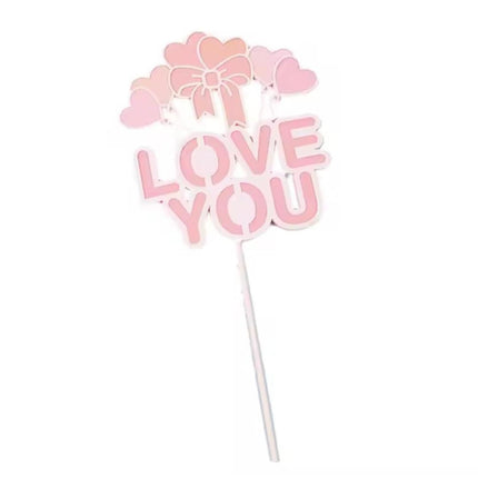 LETRERO P/PASTEL LOVE YOU