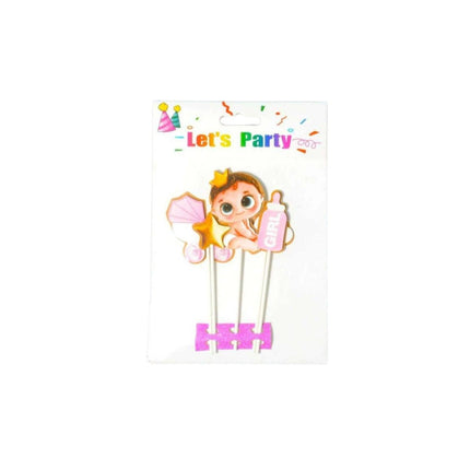 ADORNO P/PASTEL SURT. FIGURAS BABY SHOWE