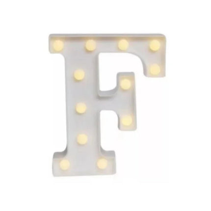LETRA F C/LUZ LED GRAN.
