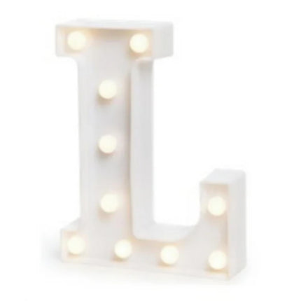 LETRA L C/LUZ LED GRAN.