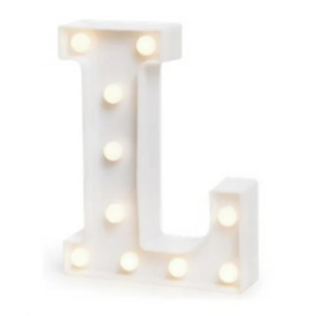 LETRA L C/LUZ LED GRAN.