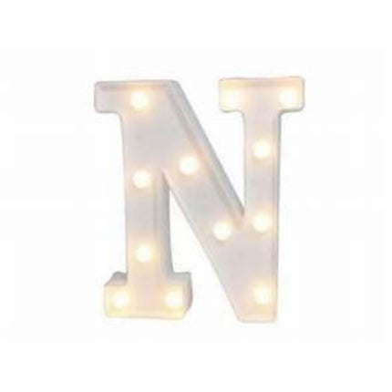 LETRA N C/LUZ LED GRAN.