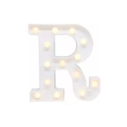 LETRA R C/LUZ LED GRAN.