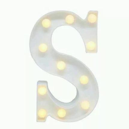 LETRA S C/LUZ LED GRAN.