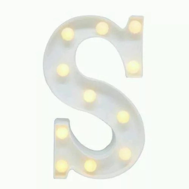 LETRA S C/LUZ LED GRAN.
