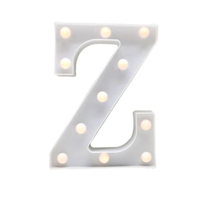 LETRA Z C/LUZ LED GRAN.