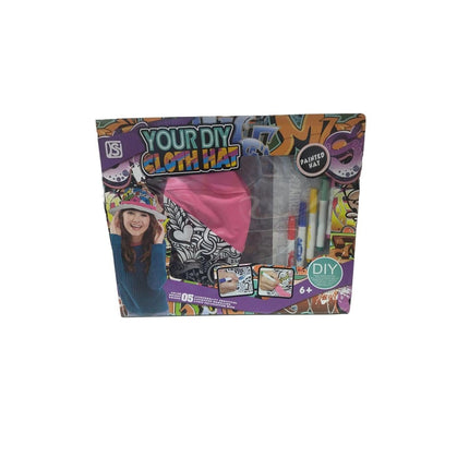 JUGUETE DIY GORRA P/COLOREAR