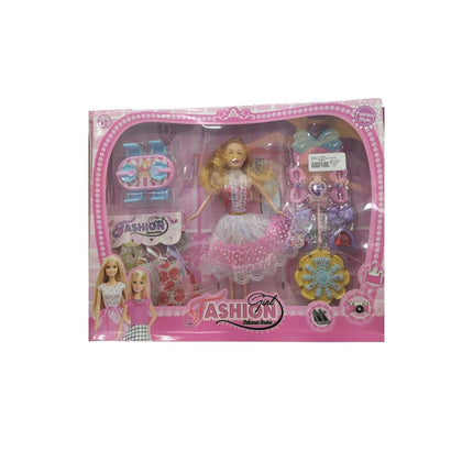 JUGUETE SET MUÑECA FASHION 11" SURT.