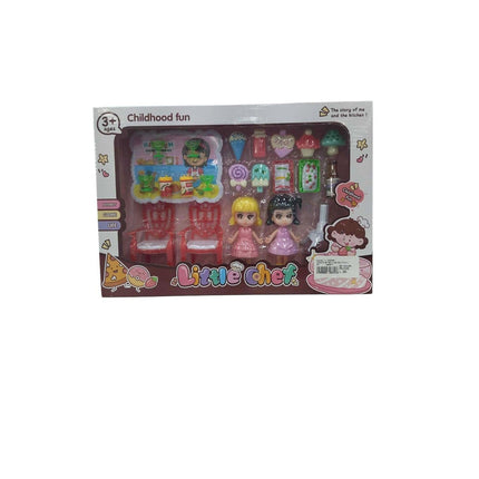 JUGUETE SET MUÑECAS LITTLE CHEF C/ACCE.