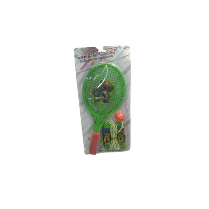JUGUETE RAQUETA+CUERDA P/SALTAR