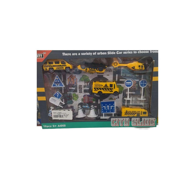 JUGUETE SET D/VEHICULOS D/CIUDAD