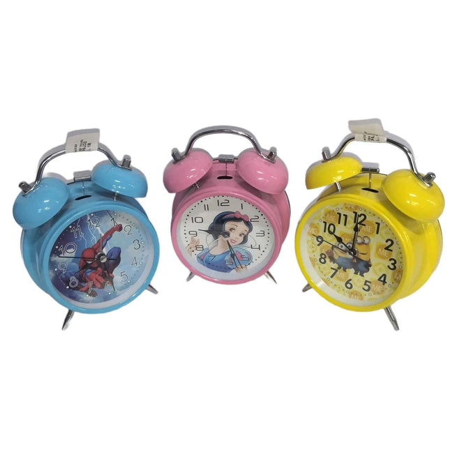 RELOJ D/CAMPANA P/NIÑOS SURT.