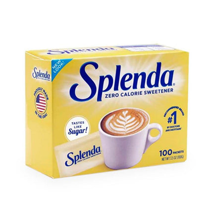 SPLENDA 100 SOBRES INDIVIDUALES