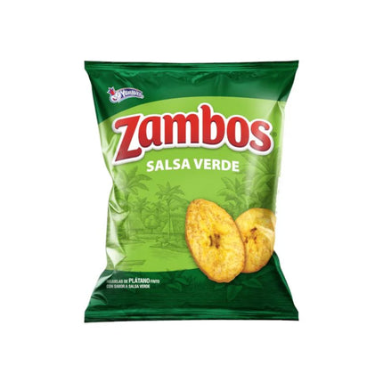 Zambos Platano SalsaVerde 140g 24s