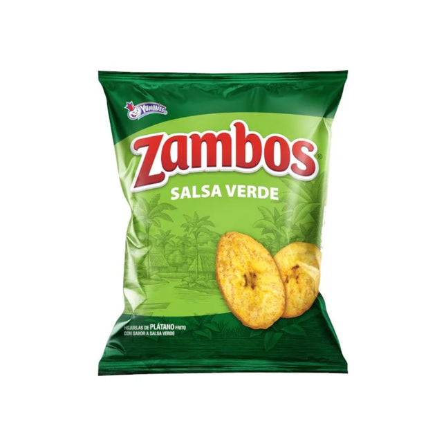 Zambos Platano SalsaVerde 140g 24s