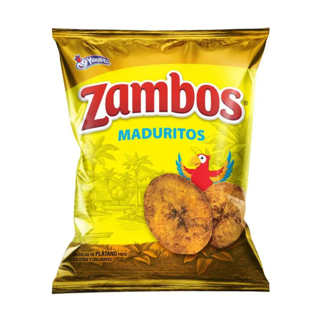 Zambos Platano Maduritos 140g 24s