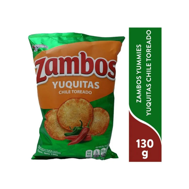 Zambos Yuquitas ChileToreado 130g 24s