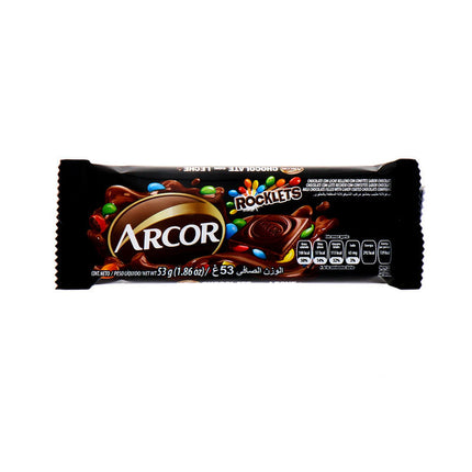 TABLETA ARCOR ROCKLETS  53 GR