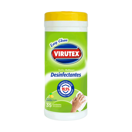 VIRUTEX TOALLAS DESINFECTANTES MULTI EAS