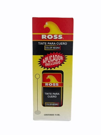 TINTE PARA CUERO NEGRO 75 ML - ROSS