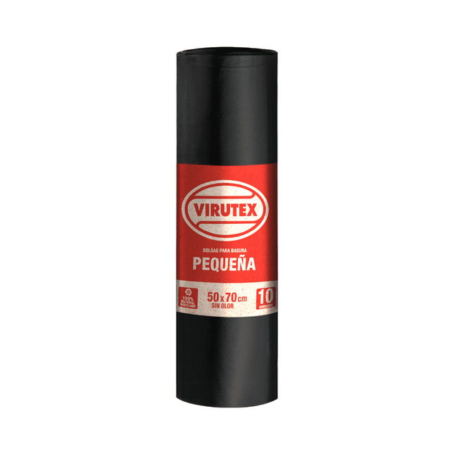 VIRUTEX ROLLO BOLSA BASURA BIO CLASICA 5