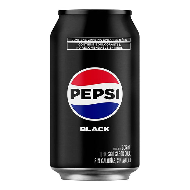 PEPSI BLACK LATA 355ML