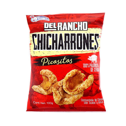 DELRANCHO CHICHARRON PICOSITOS 100G
