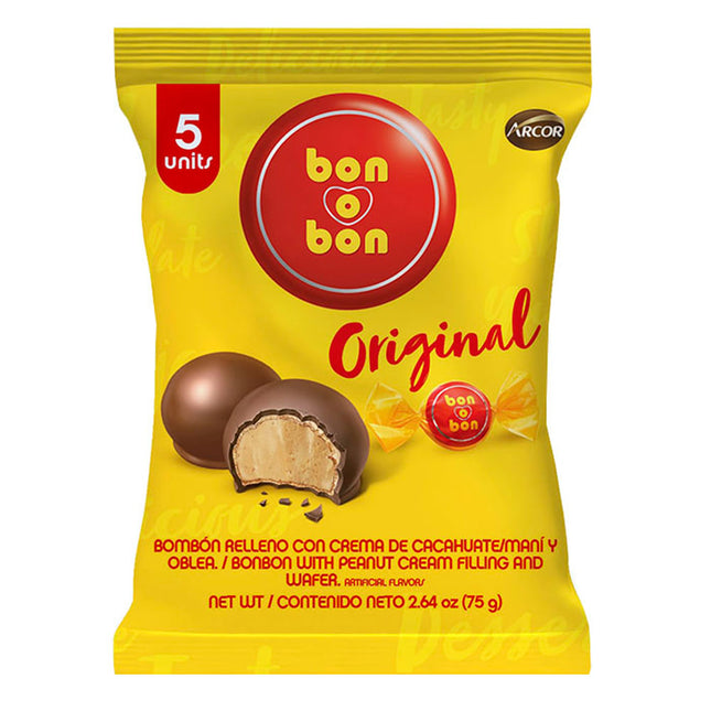 BON O BON BOLSA LECHE 5X15GR
