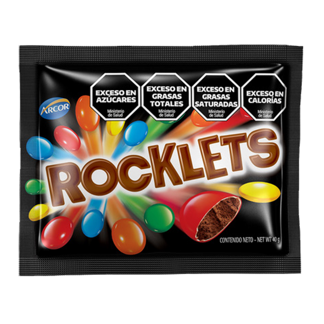 ROCKLETS CHOCOLATE 40G