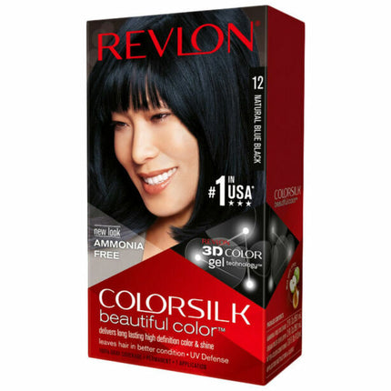 TINTE COLORSILK NEGRO AZULADO 12