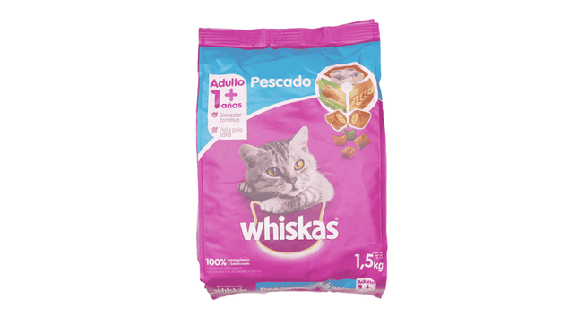 WHISKAS PESCADO 12' X 1.5 KGS