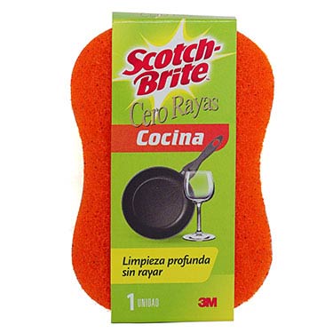 ESPONJA CUADRADA NARA SCTCH BRITE 1U 72S