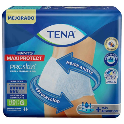 ROPA INTERIOR TENA M 10U CJ 6S
