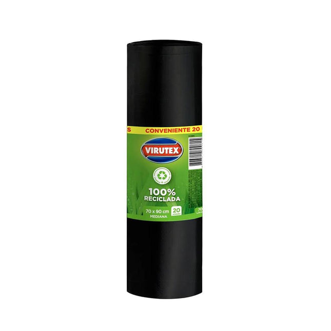 VIRUTEX ROLLO BOLSA BASURA BIO CLASICA 7